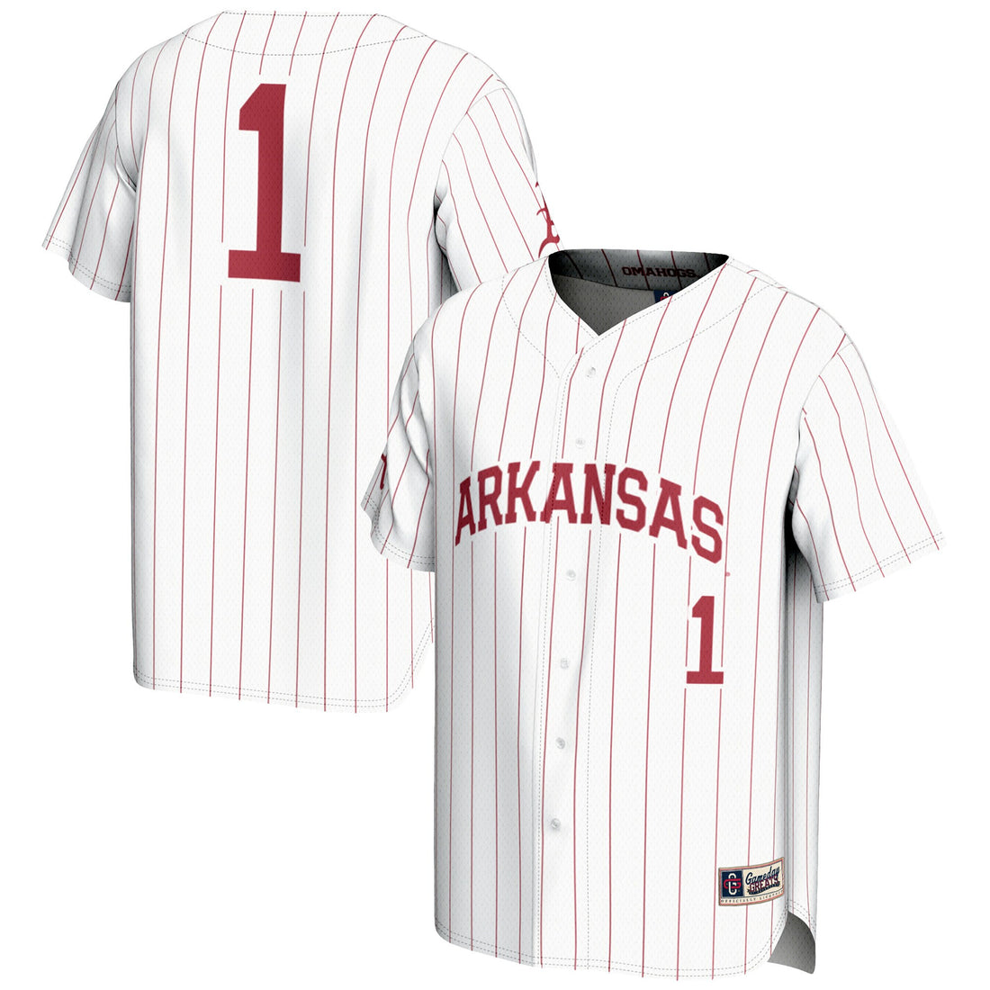 Arkansas Razorbacks white jersey