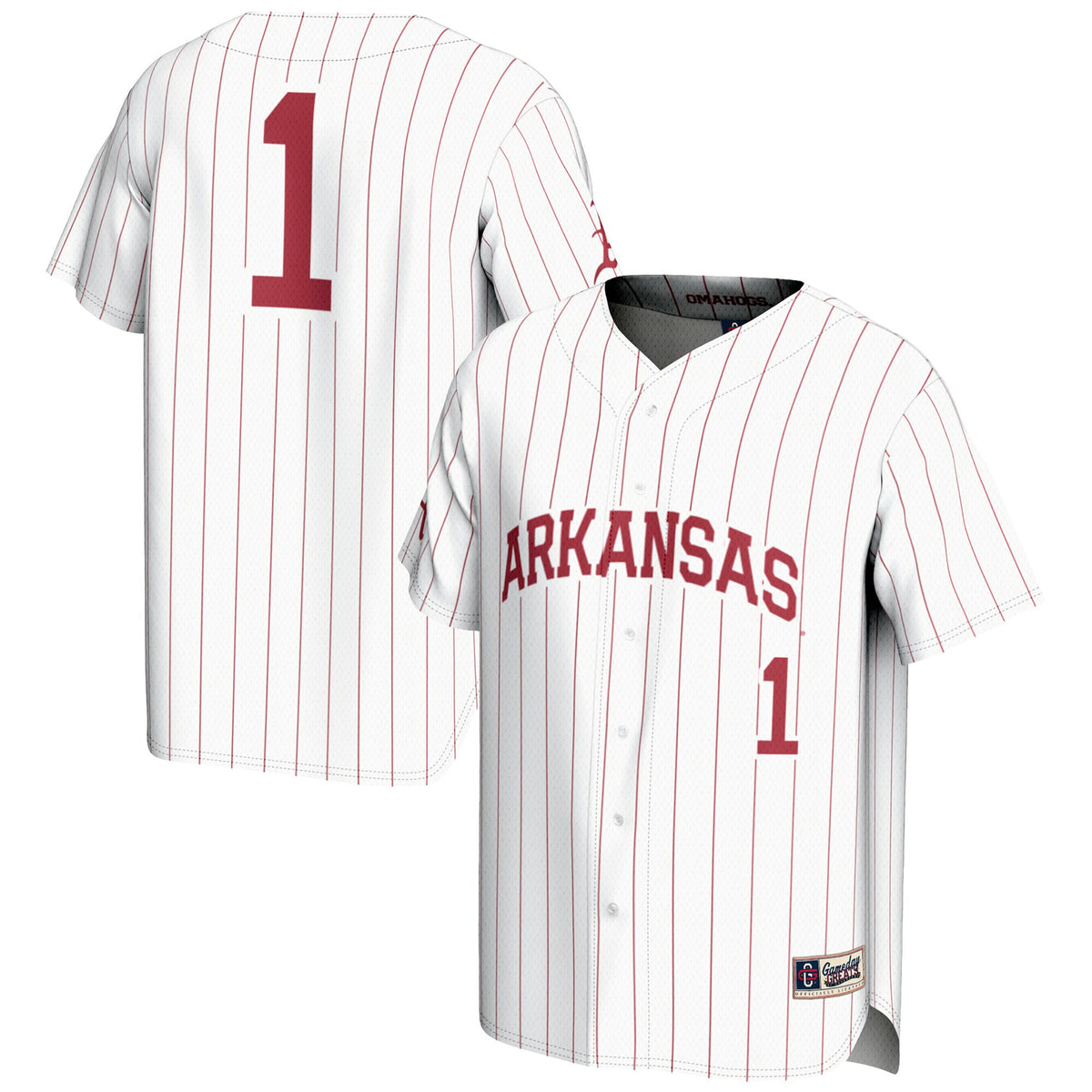 Arkansas Razorbacks white jersey