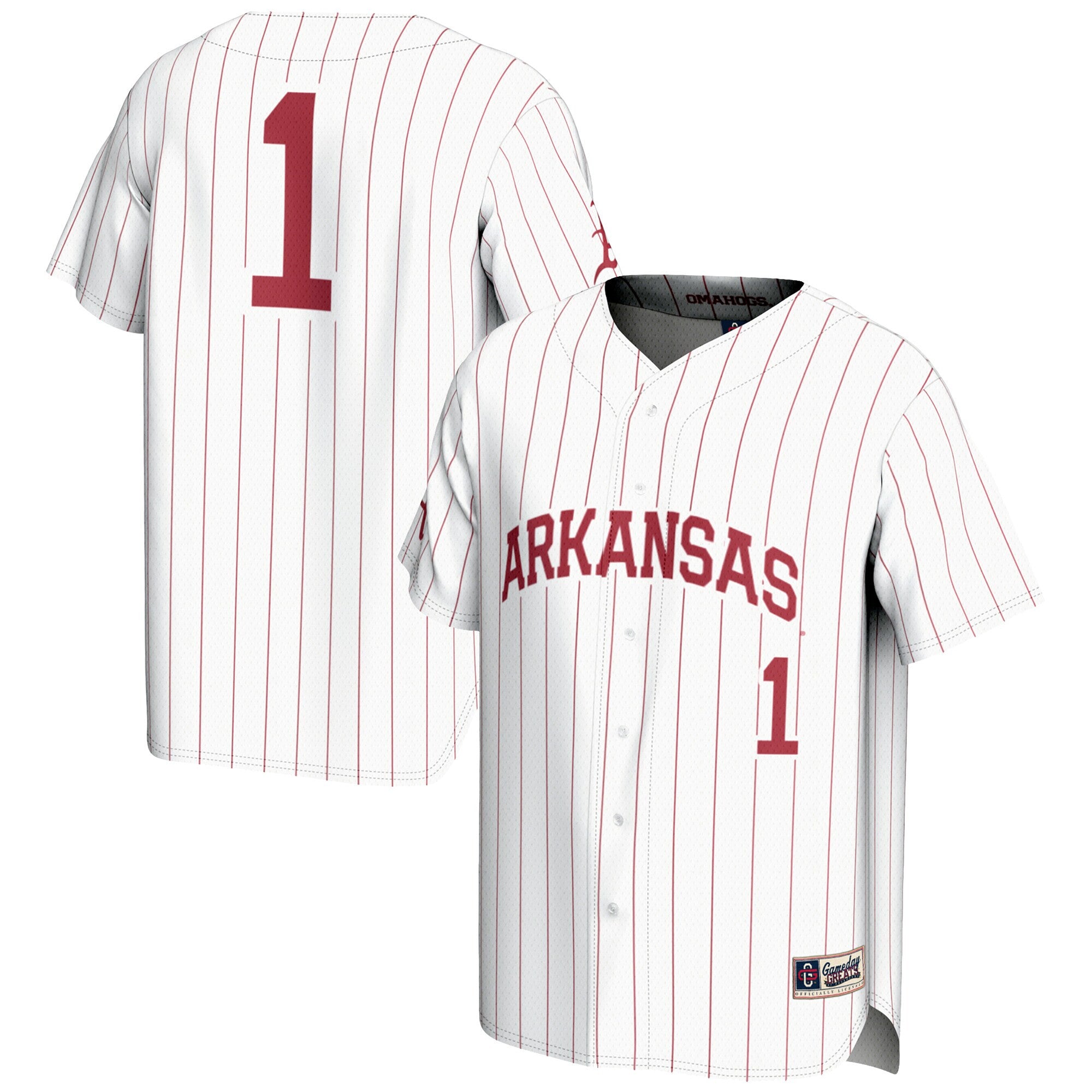 Arkansas Razorbacks white jersey