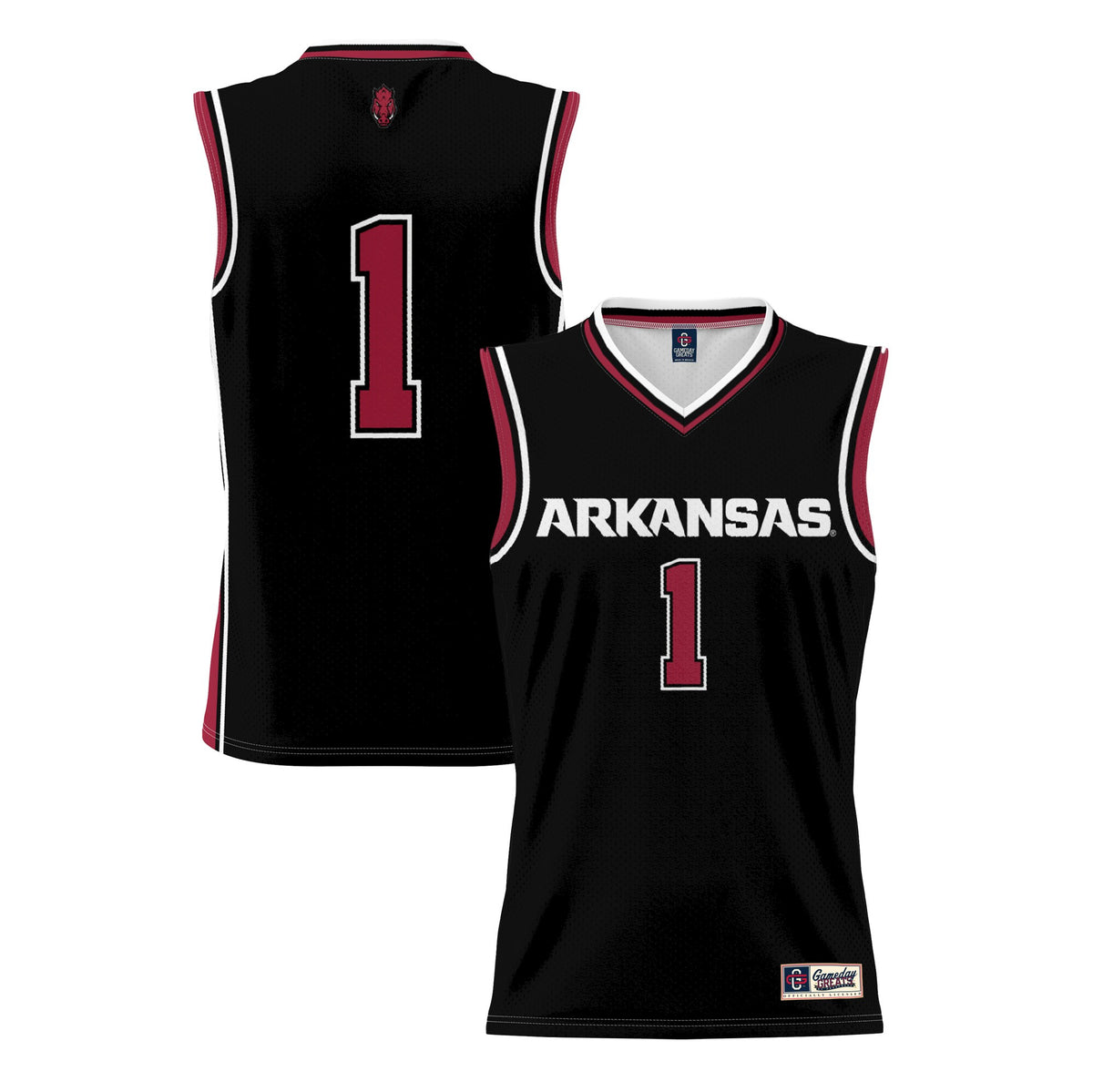 Arkansas Razorbacks black jersey