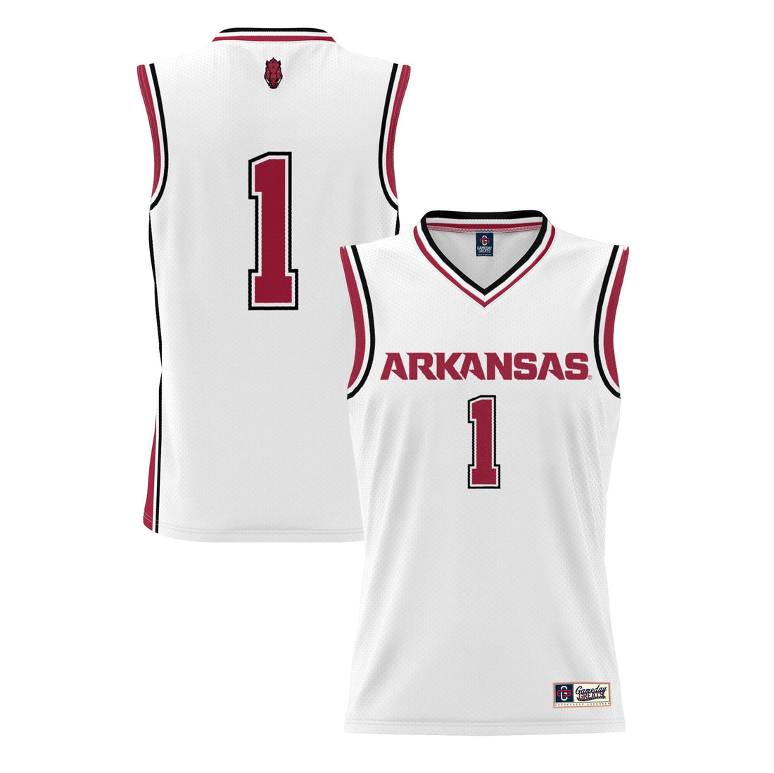 Arkansas Razorbacks white jersey