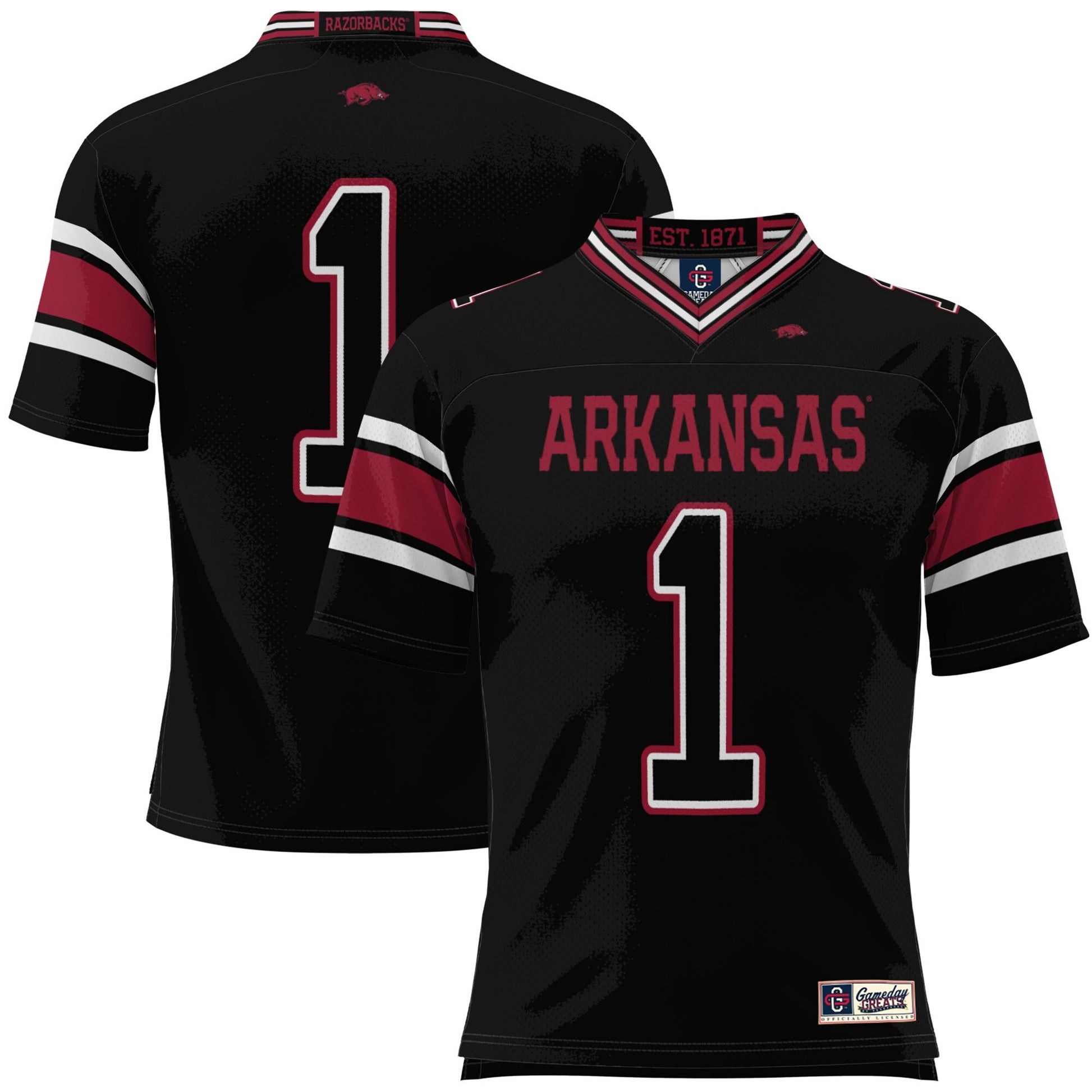 Arkansas Razorbacks black jersey