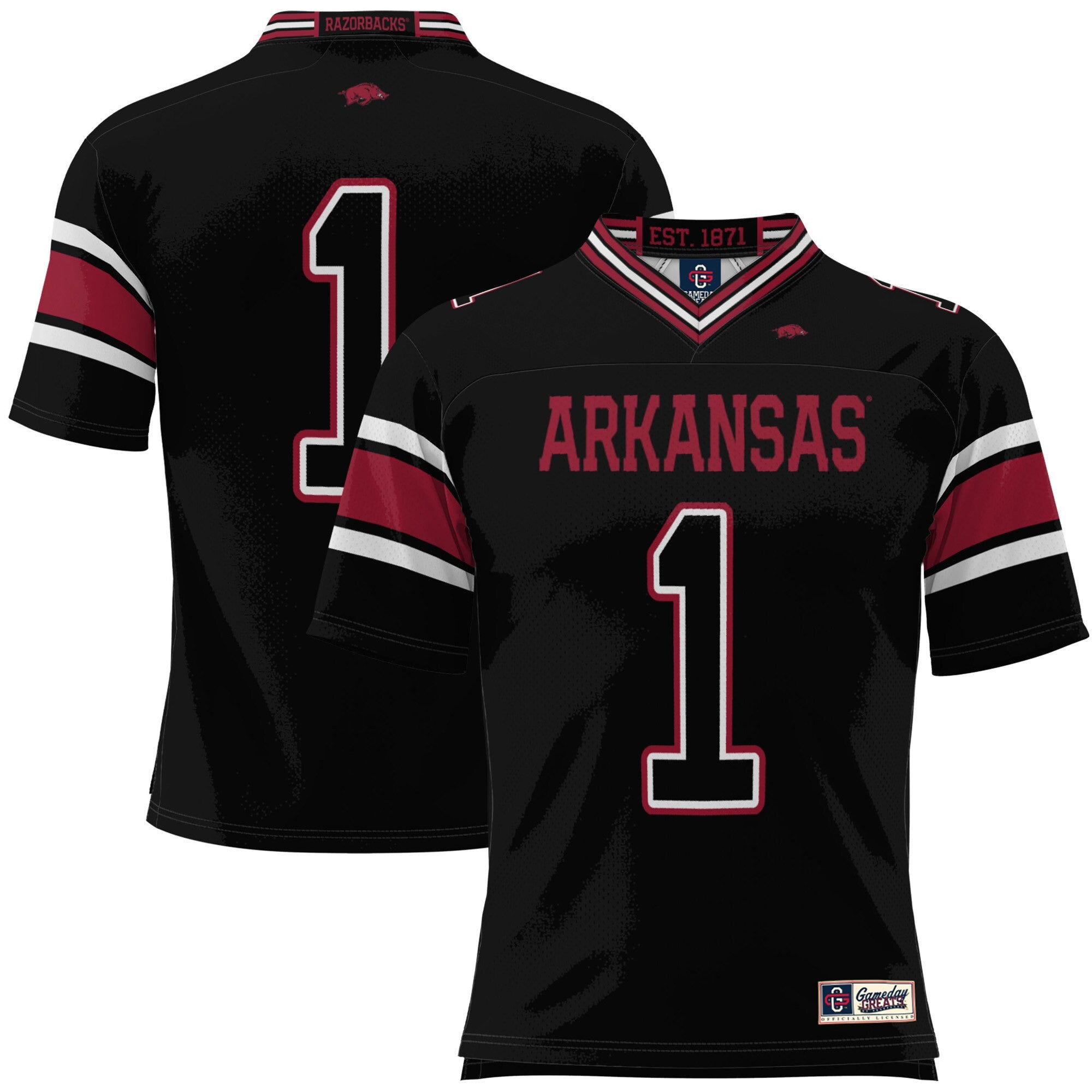 Arkansas Razorbacks black jersey