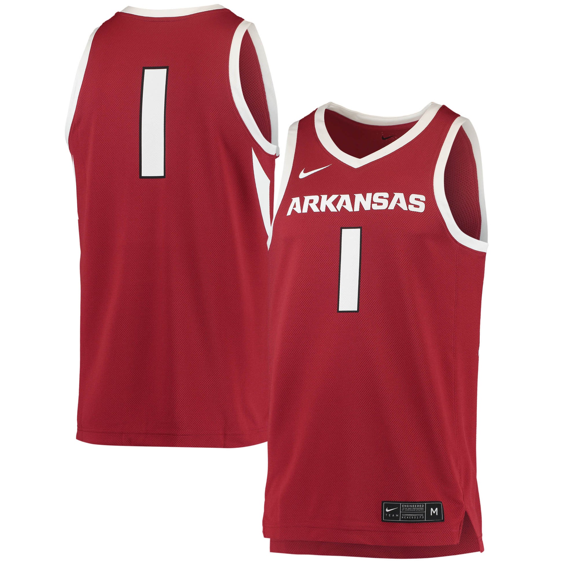 Arkansas Razorbacks crimson jersey