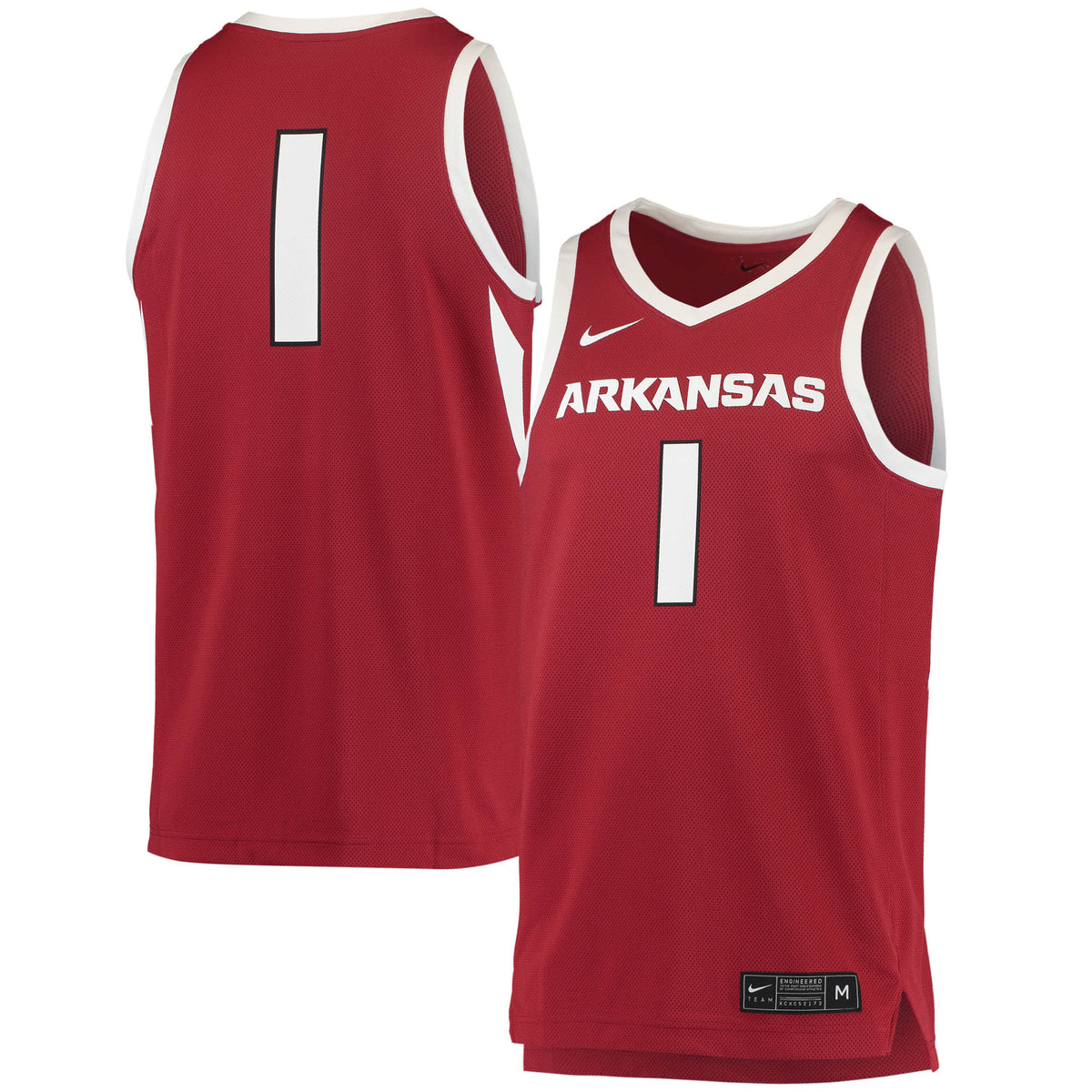 Arkansas Razorbacks crimson jersey