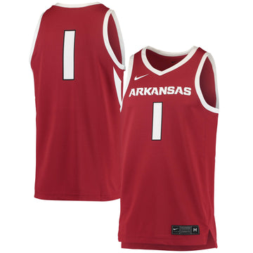 Arkansas Razorbacks crimson jersey