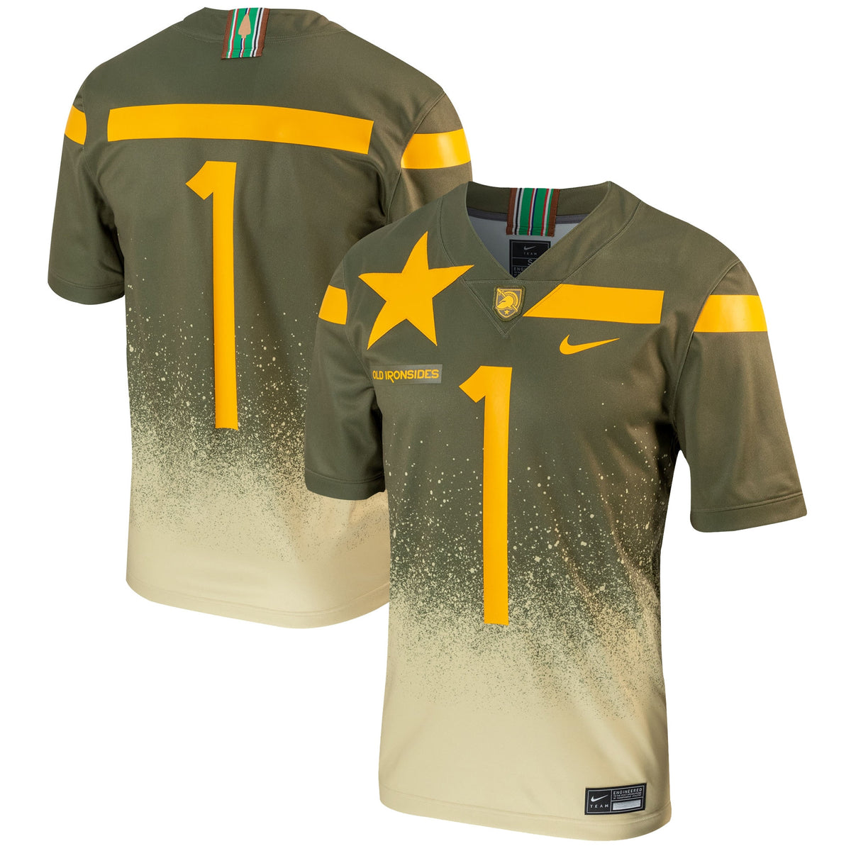 Army Black Knights olive Untouchable jersey