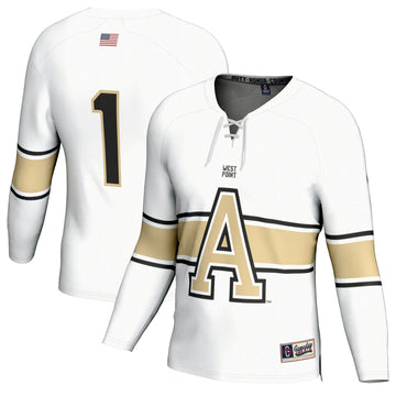 Army Black Knights white Fashion jersey