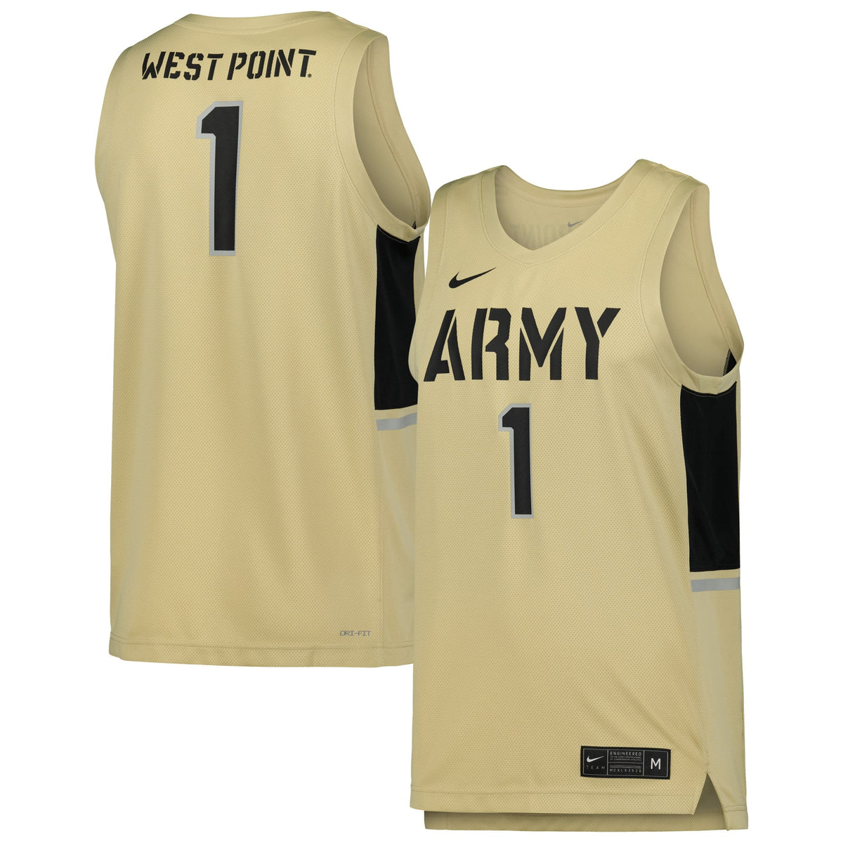 Army Black Knights gold jersey