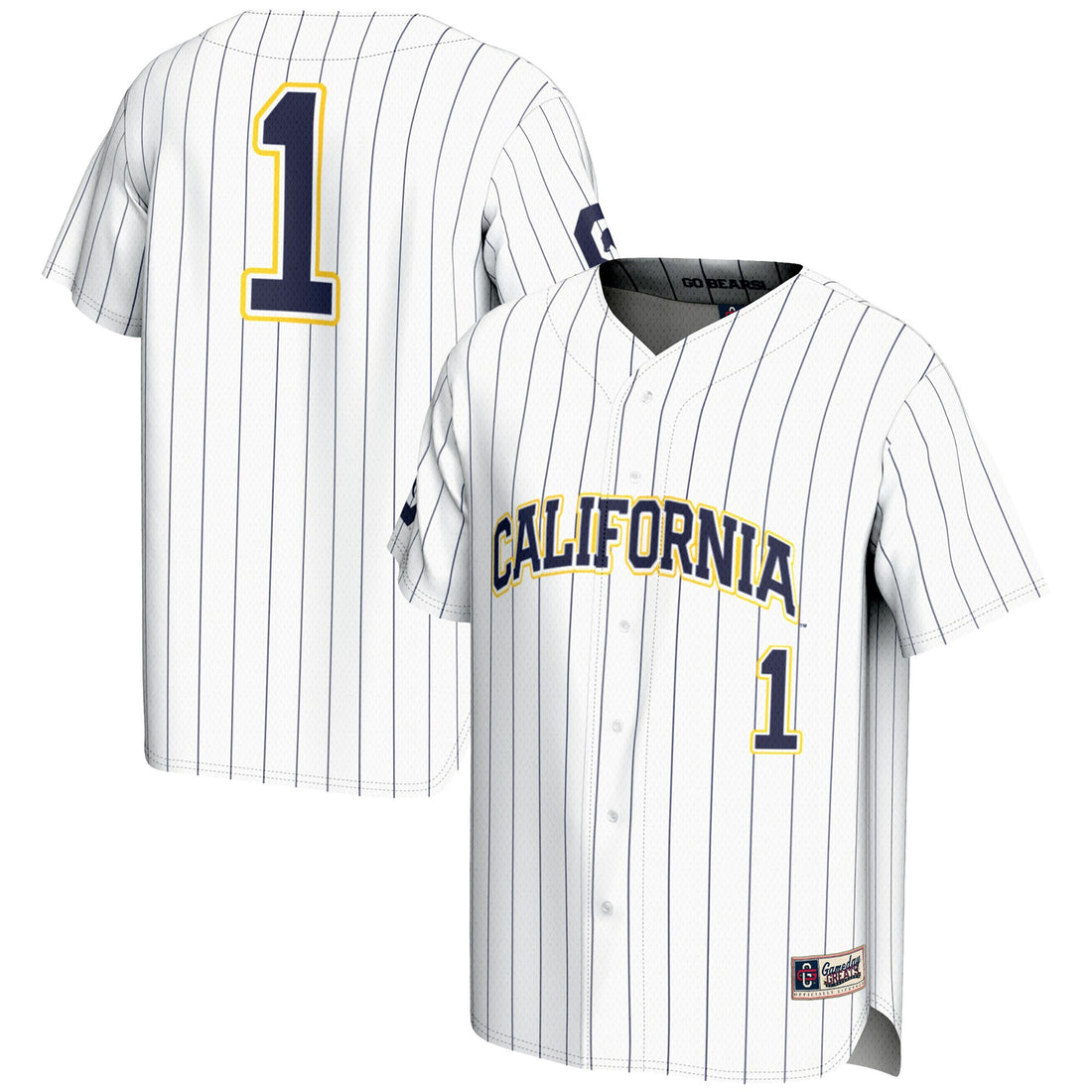 Cal Bears white Fashion jersey