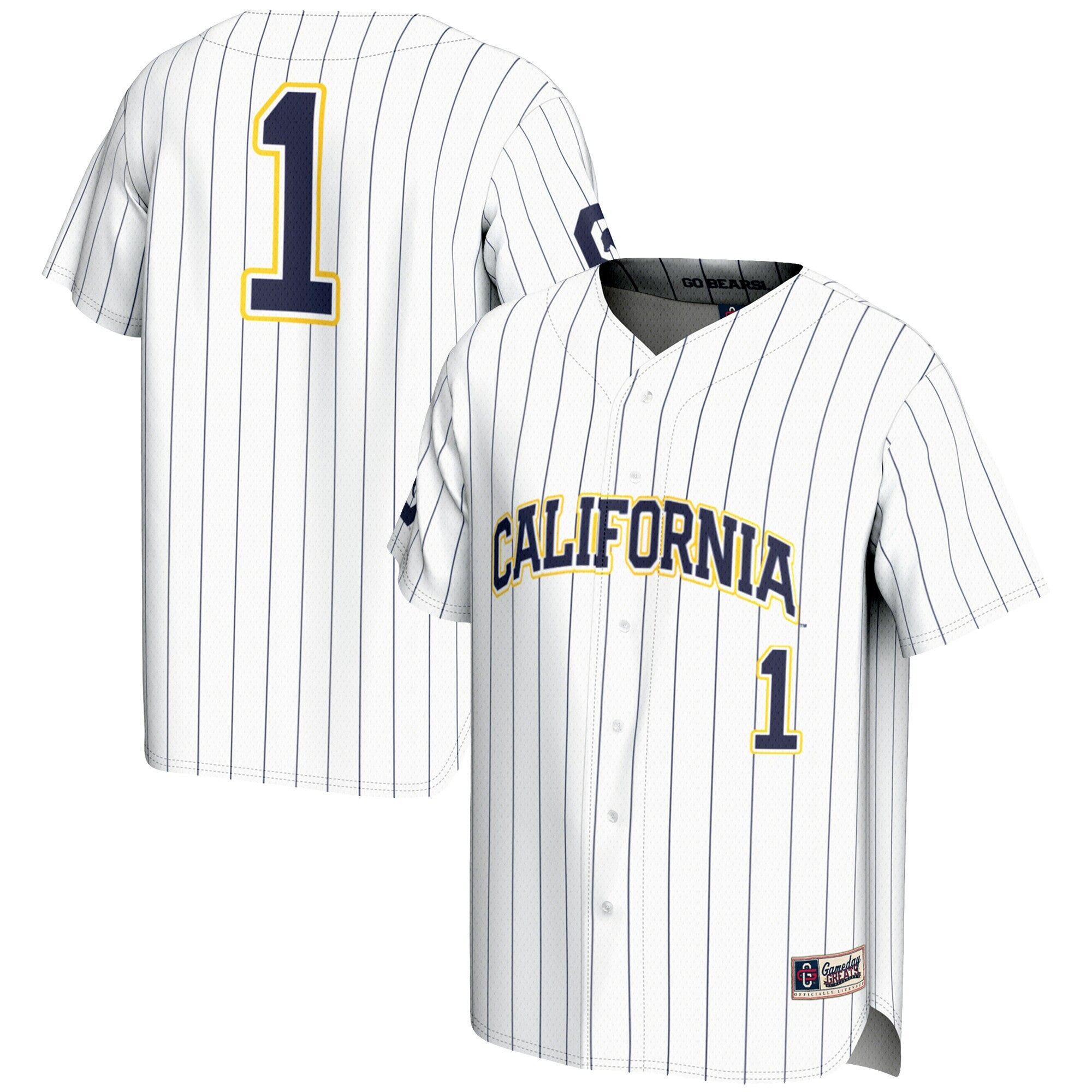 Cal Bears white Fashion jersey