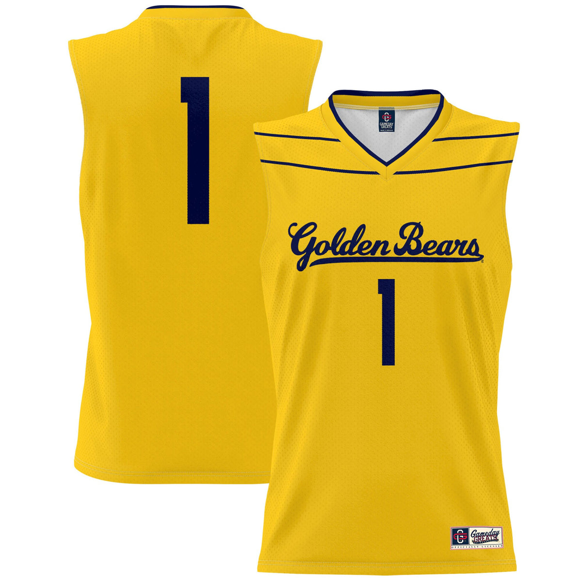 Cal Bears gold Fashion jersey