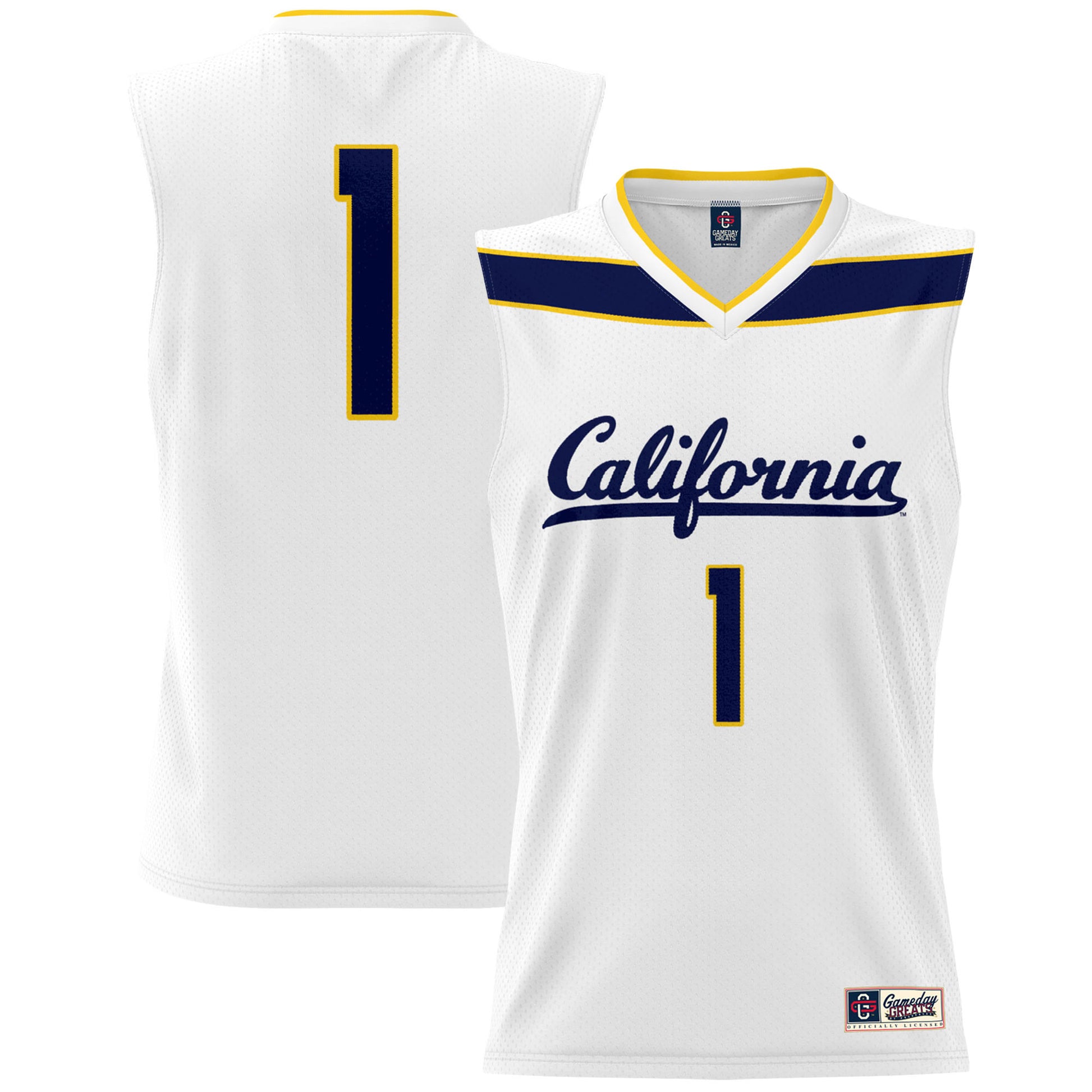 Cal Bears white Fashion jersey