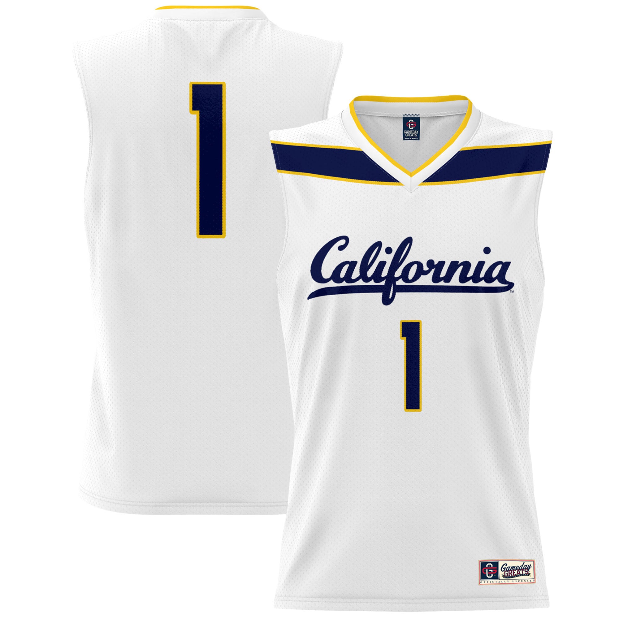 Cal Bears white Fashion jersey