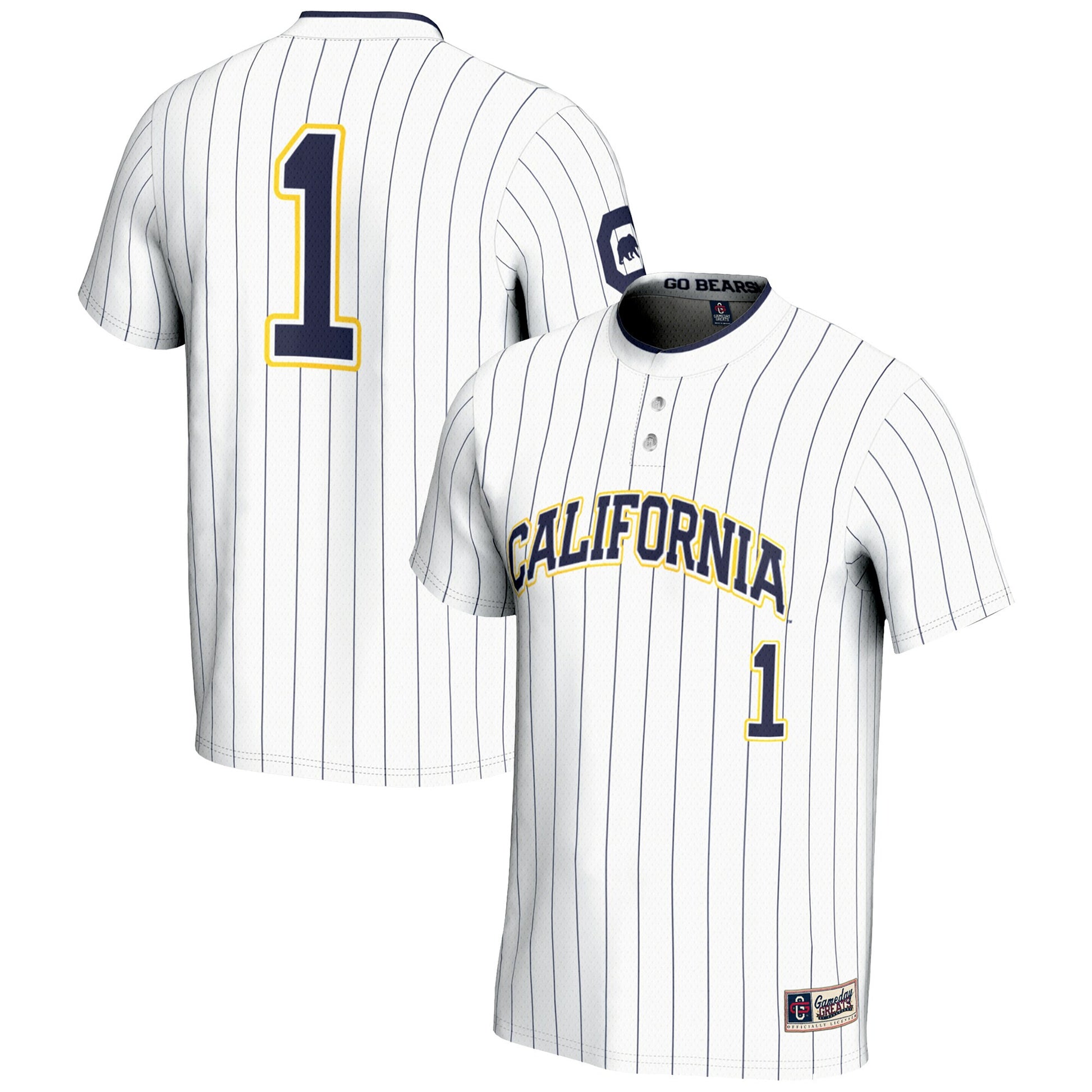 Softball Cal Bears white jersey