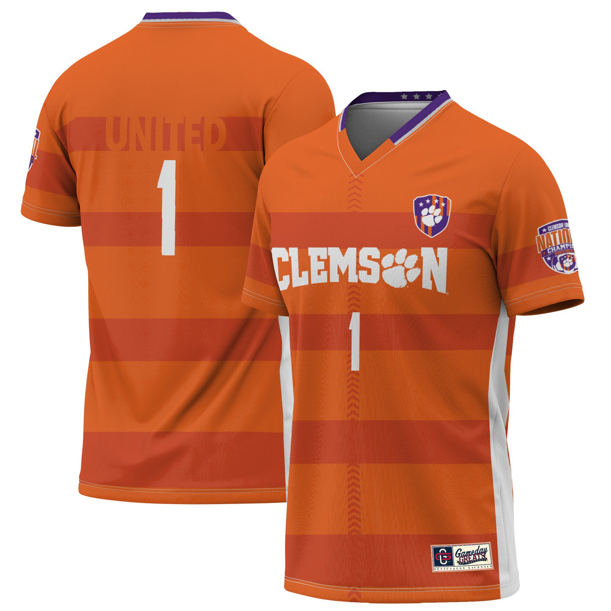 Clemson Tigers orange Fashion jersey
