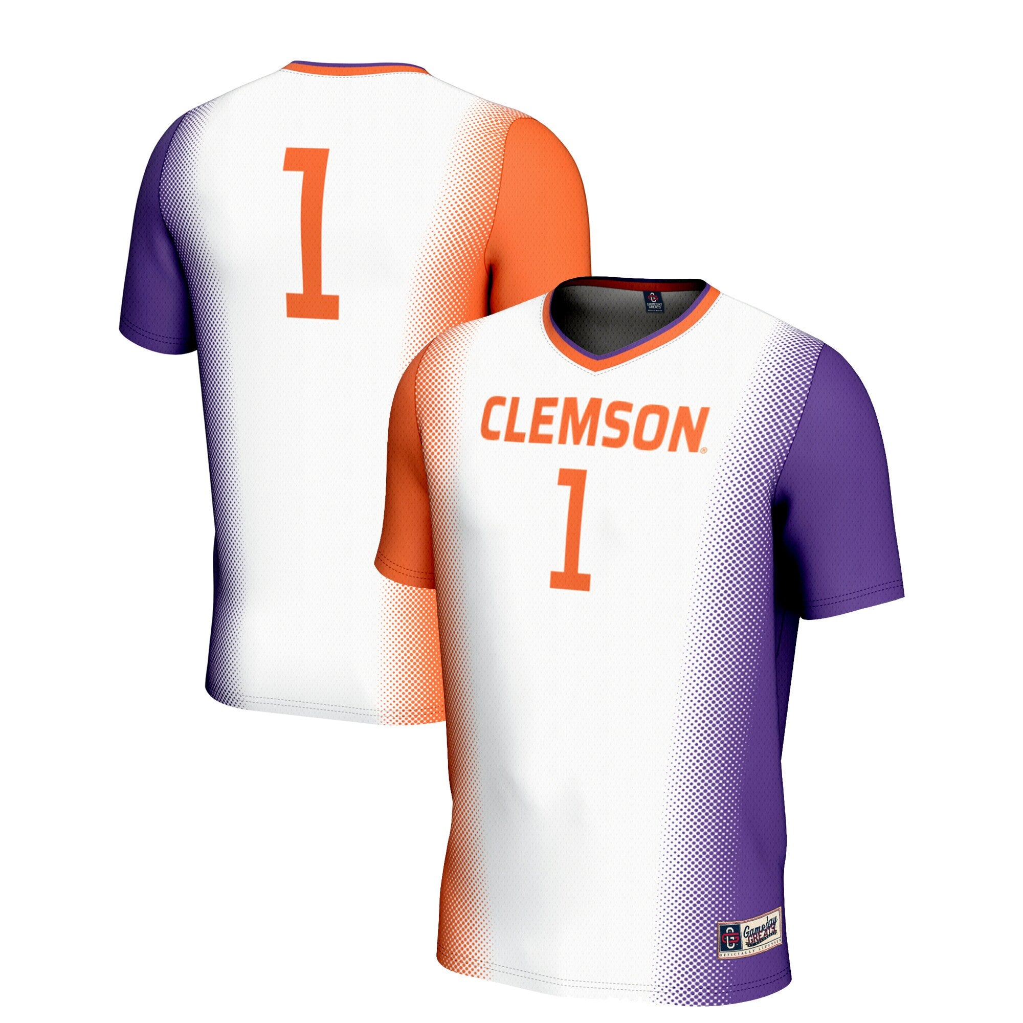 Clemson Tigers white jersey