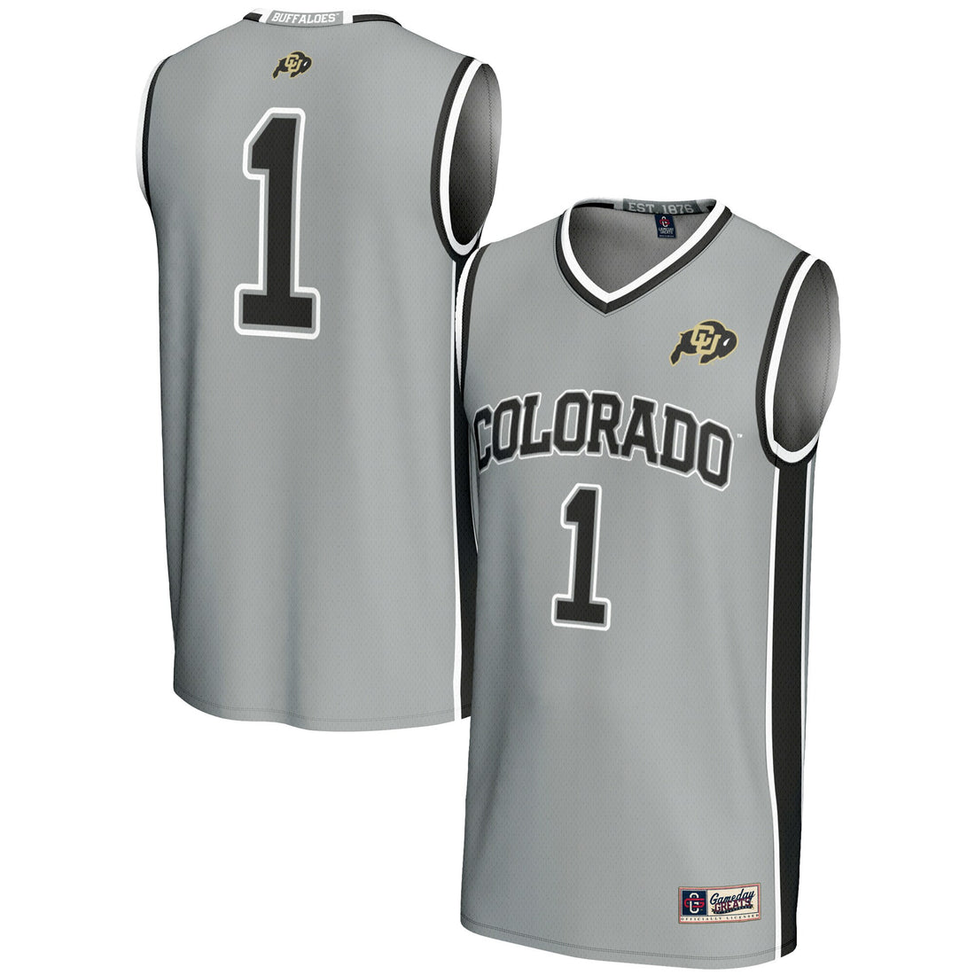 Colorado Buffaloes gray jersey