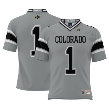 Colorado Buffaloes gray jersey