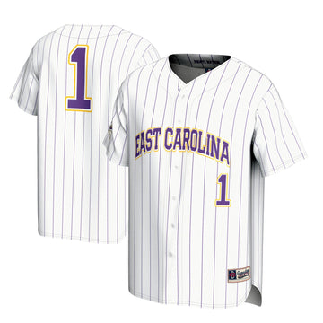 ECU Pirates white jersey