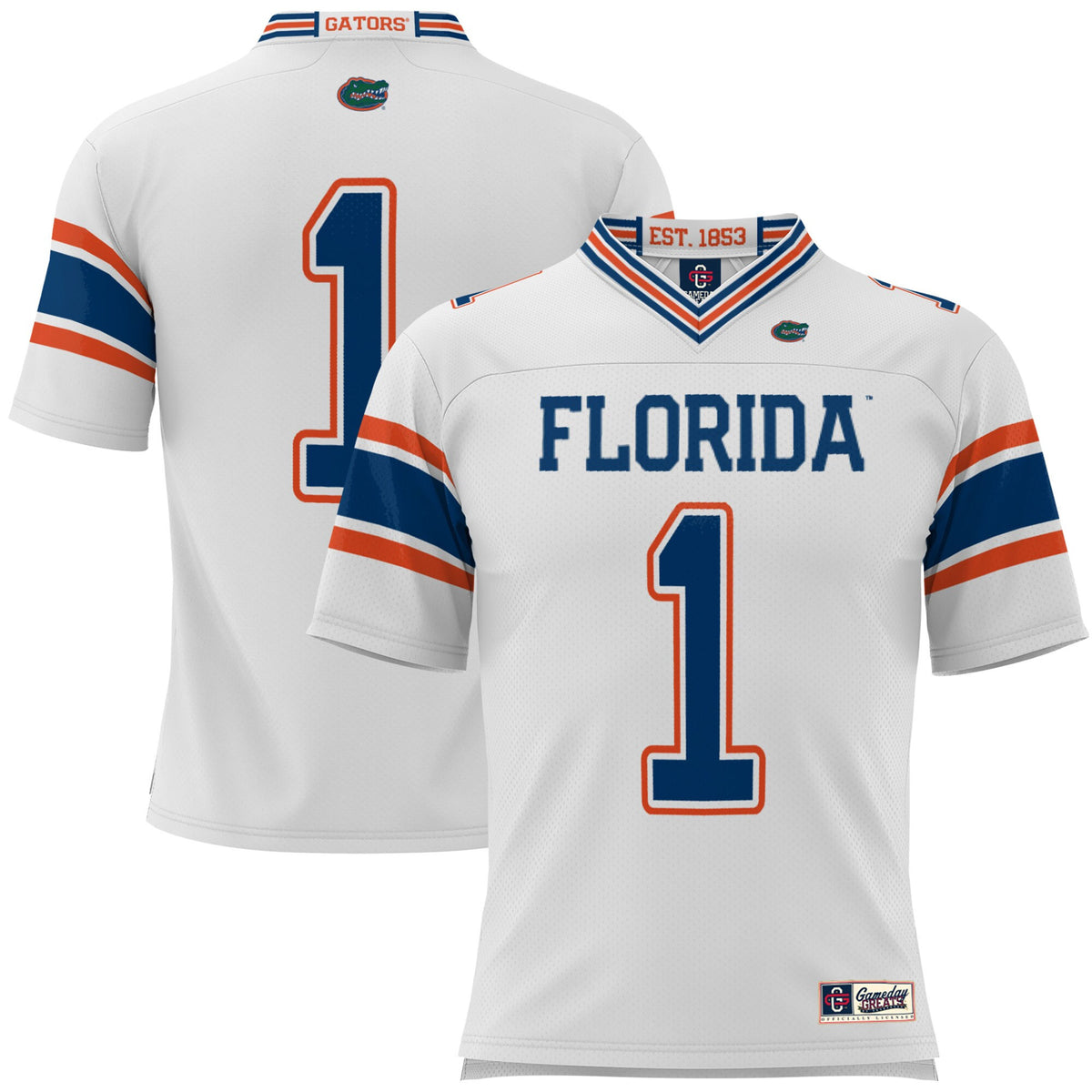 Florida Gators white jersey