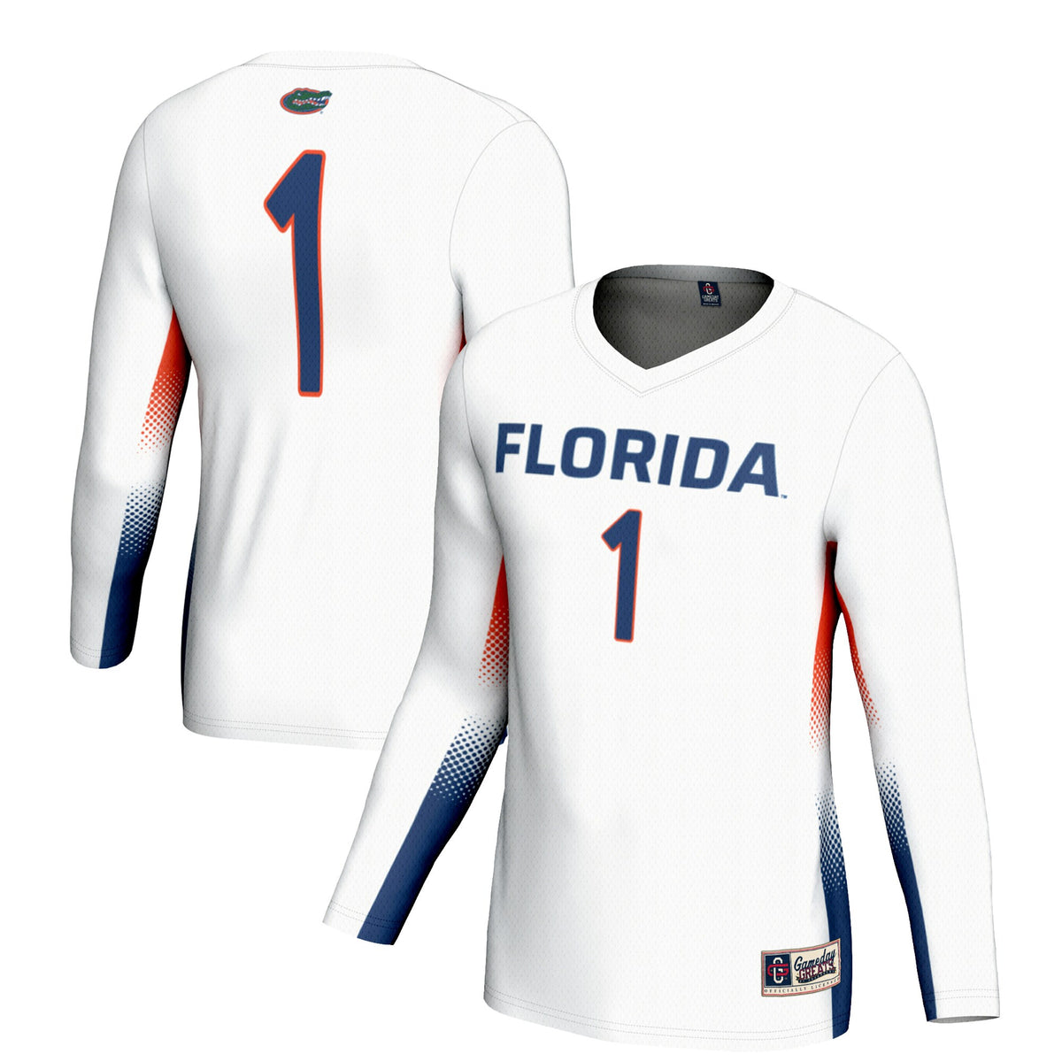 Volleyball Florida Gators white jersey