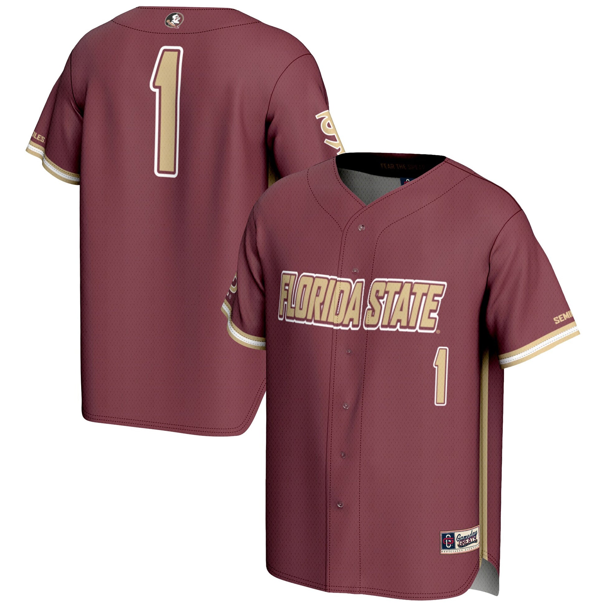 Garnet Florida State Seminoles jersey