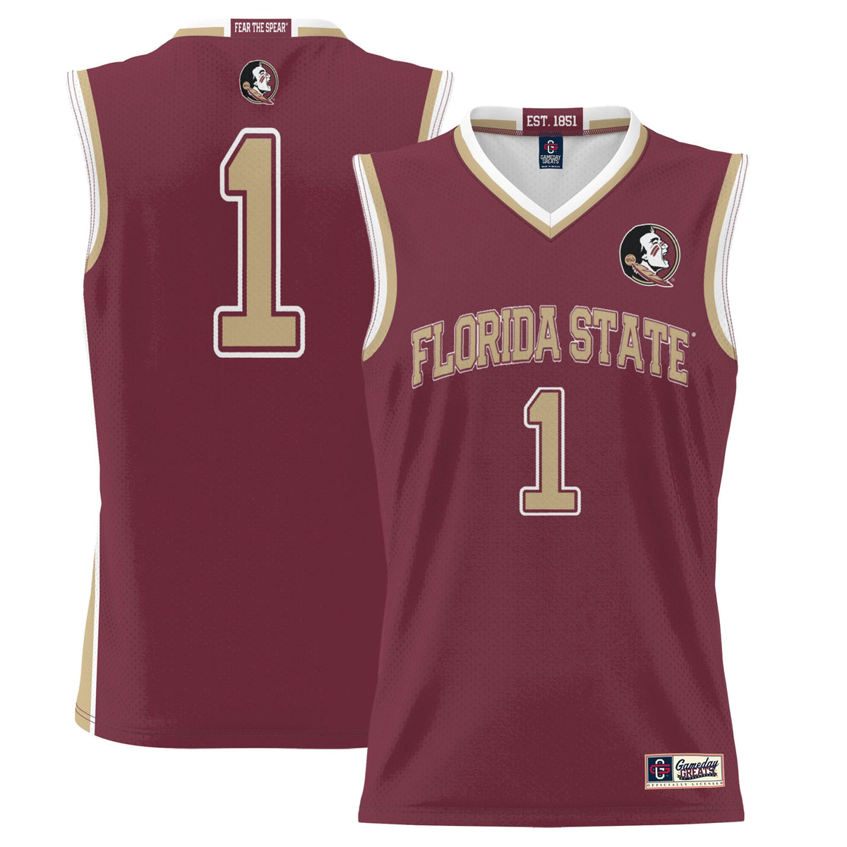 Garnet Florida State Seminoles jersey