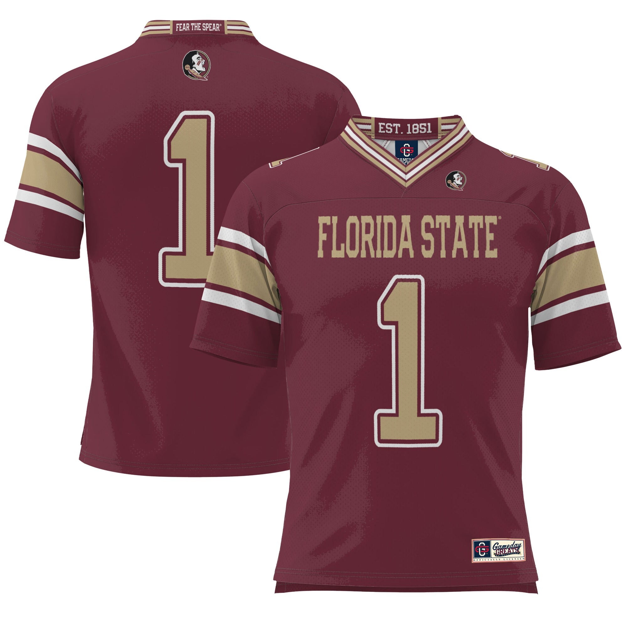 Garnet Florida State Seminoles jersey
