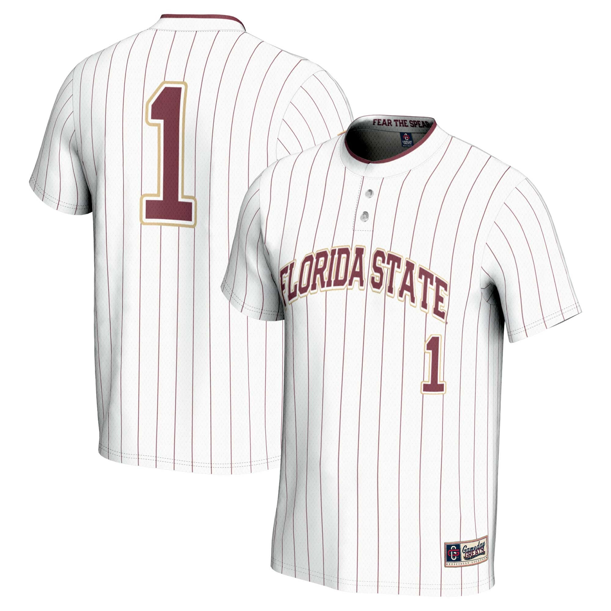 Softball Florida State Seminoles white jersey