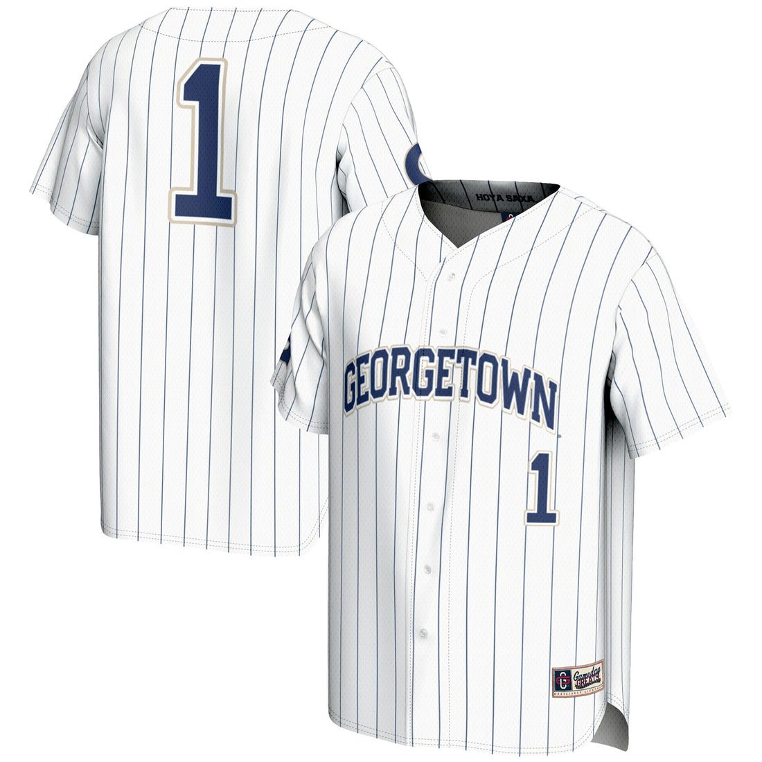 Georgetown Hoyas white Fashion jersey