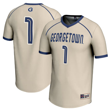 Lacrosse Georgetown Hoyas gray jersey