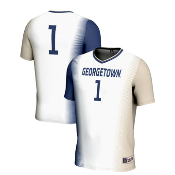 Georgetown Hoyas white jersey