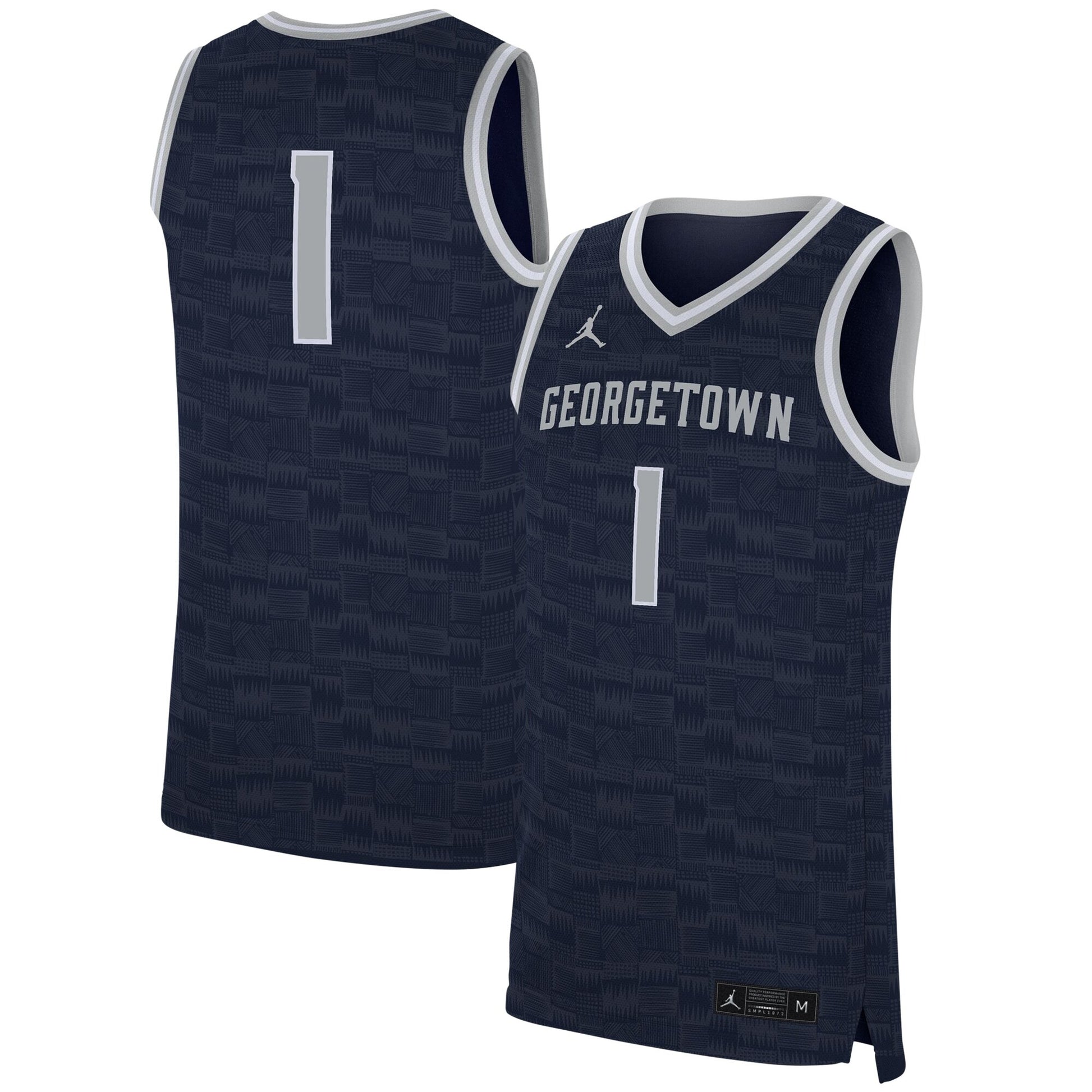 Georgetown Hoyas navy jersey