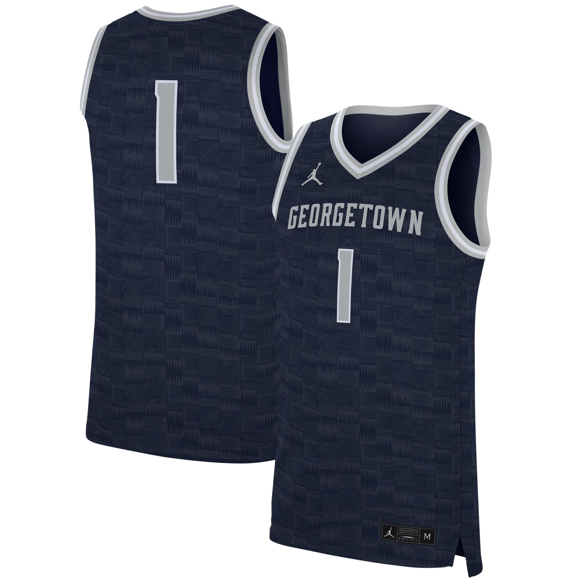 Georgetown Hoyas navy jersey