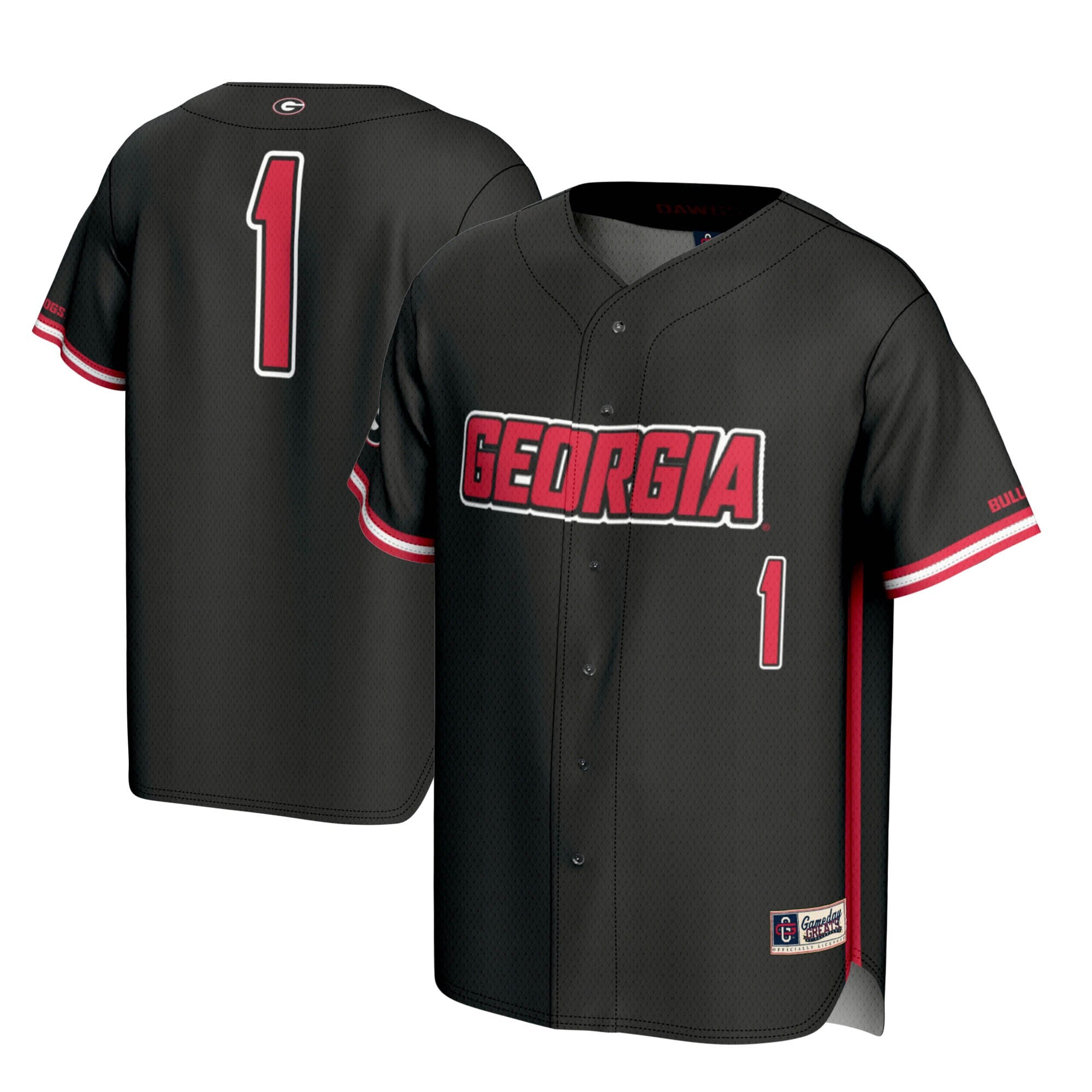 Georgia Bulldogs black jersey