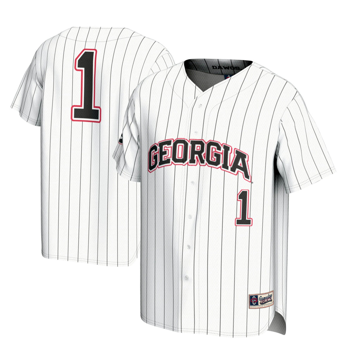 Georgia Bulldogs white jersey