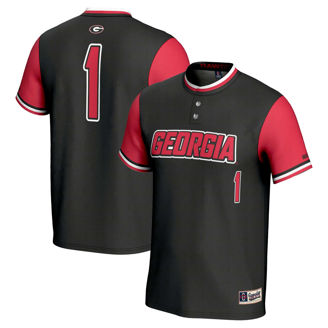 Softball Georgia Bulldogs black jersey