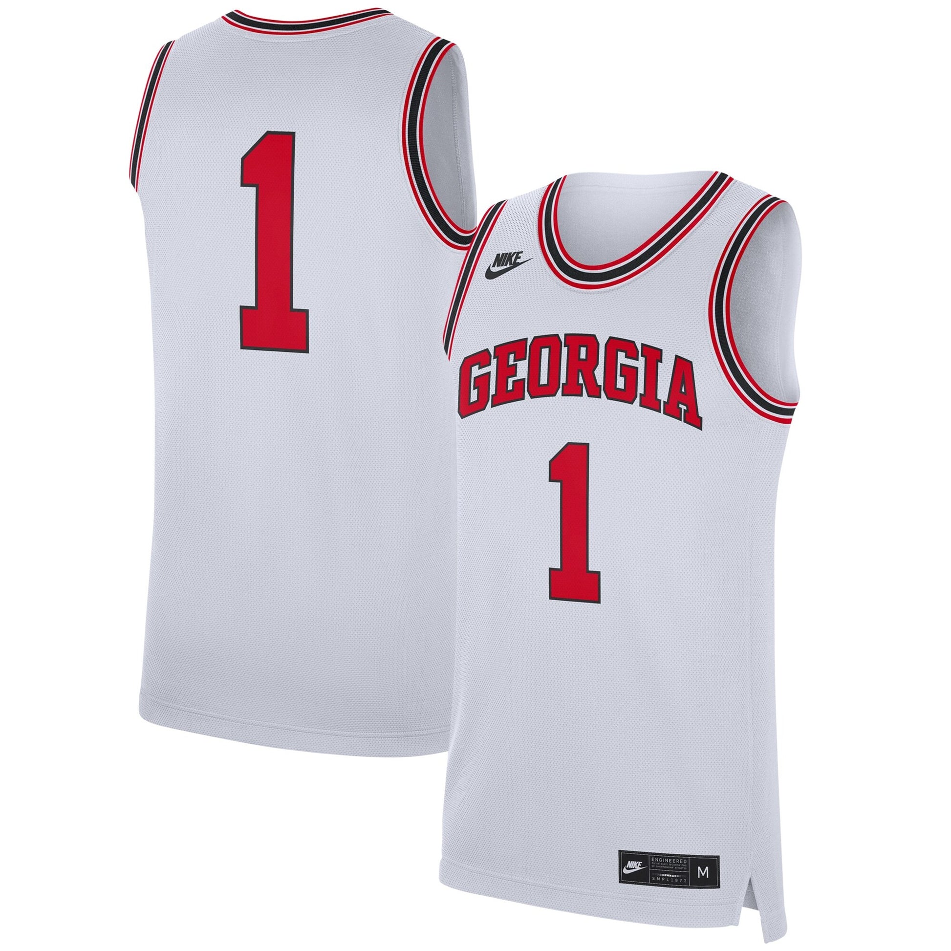 Georgia Bulldogs white jersey