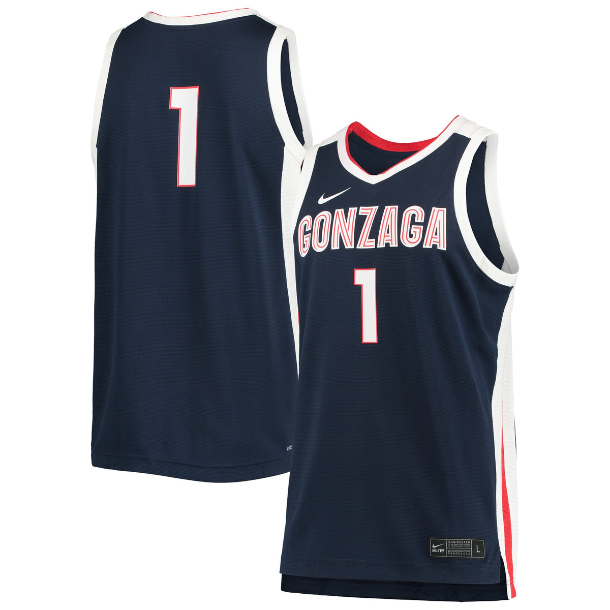 Gonzaga Bulldogs navy jersey