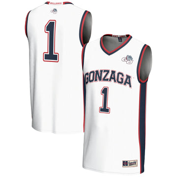 Gonzaga Bulldogs white jersey