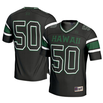 Hawaii Rainbow Warriors black jersey