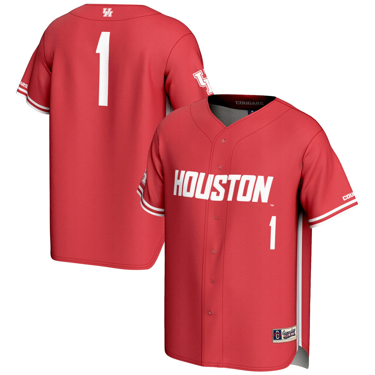 Houston Cougars red jersey