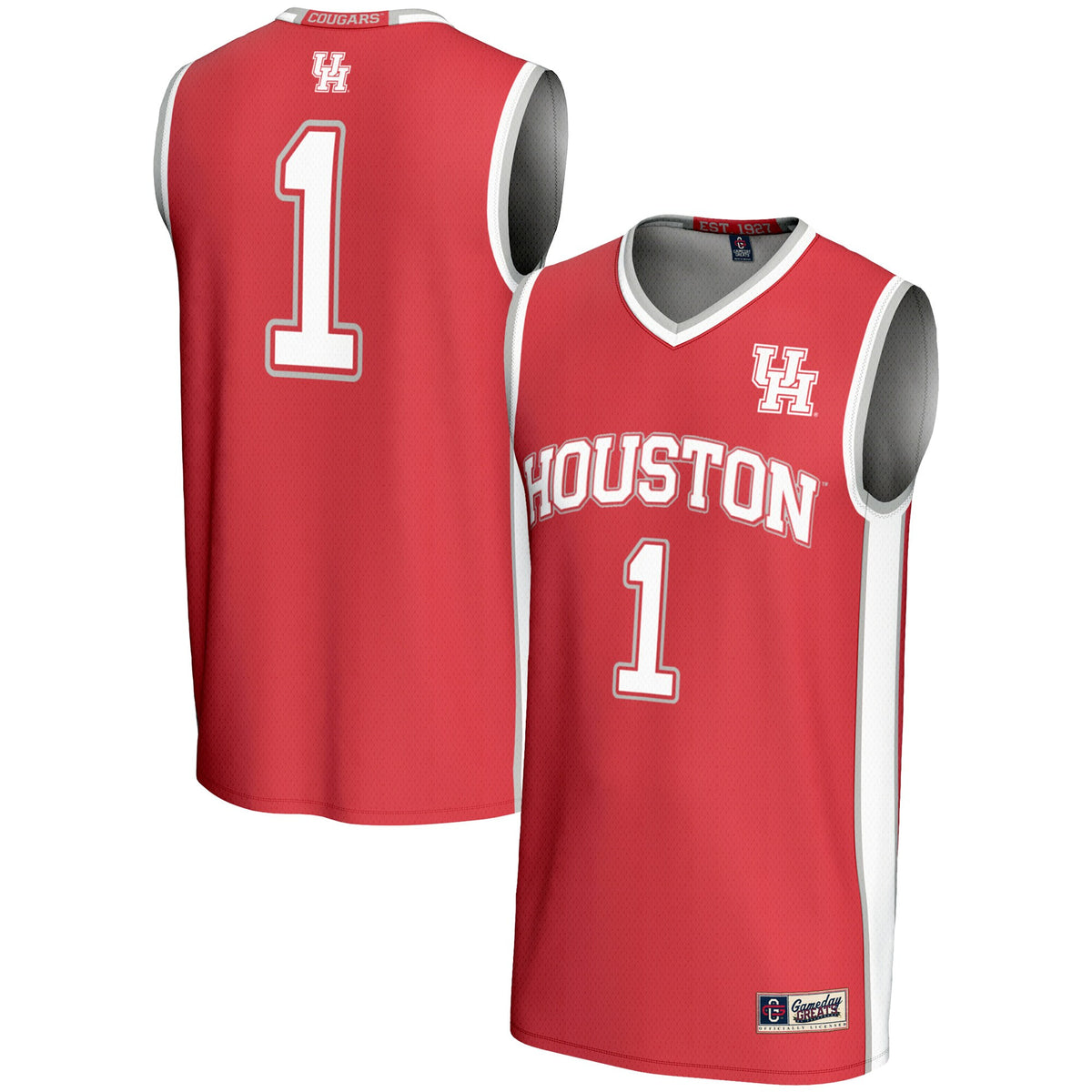 Houston Cougars red jersey