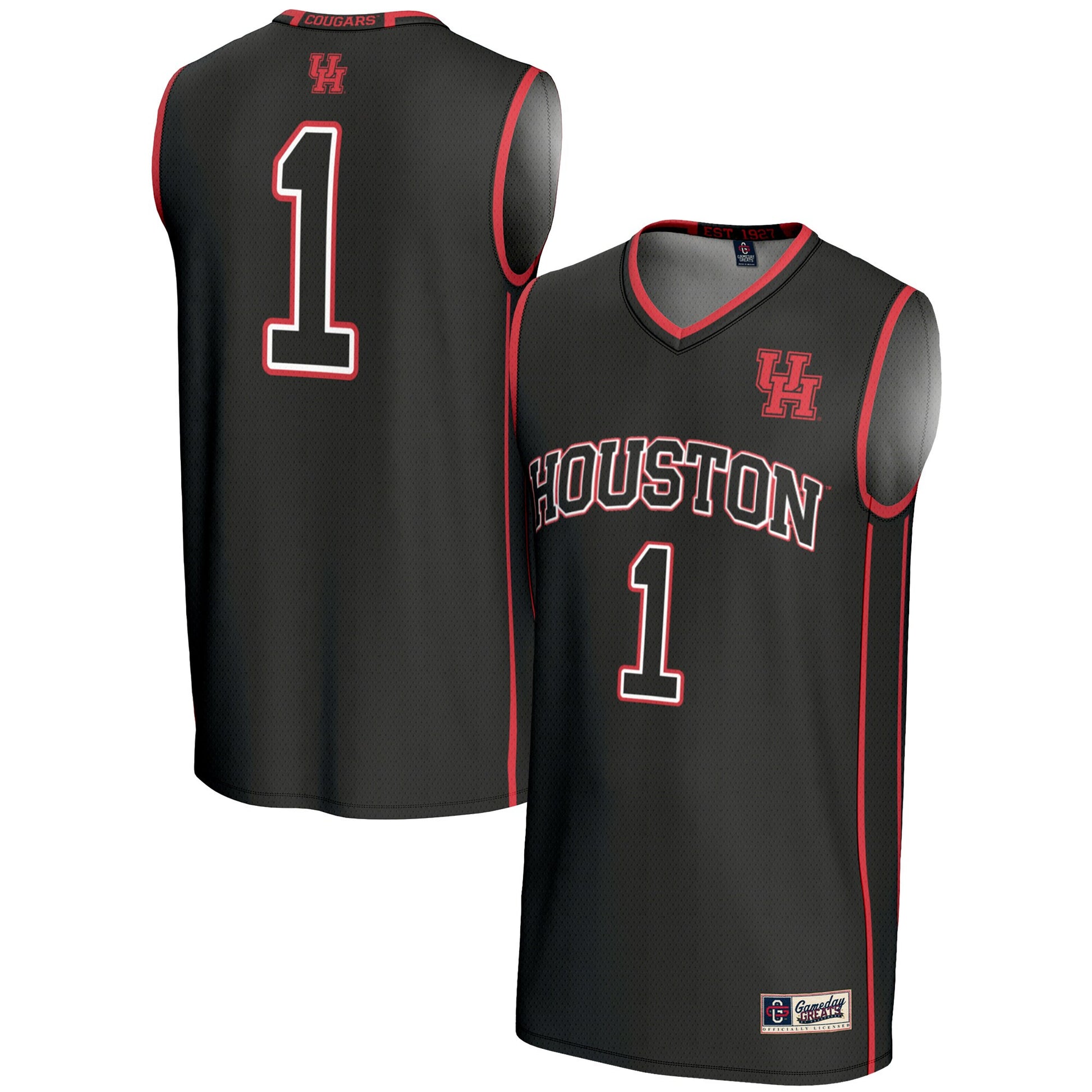 Houston Cougars black jersey