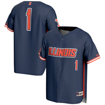 Illinois Fighting Illini navy jersey