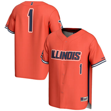 Illinois Fighting Illini orange jersey