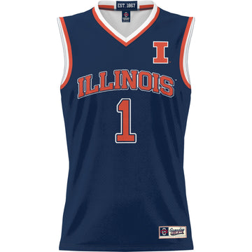Illinois Fighting Illini navy jersey