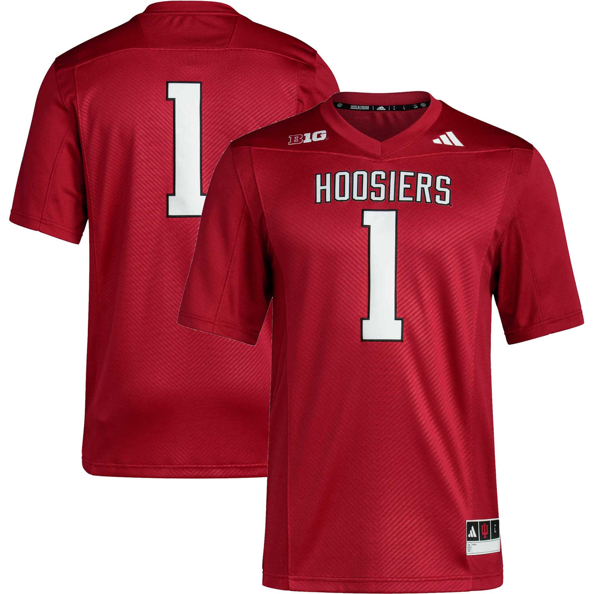 Indiana Hoosiers crimson jersey