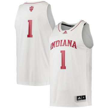 Indiana Hoosiers cream jersey